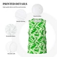 thumbnail image 3 of Naloa Green Lizard Basketball Jersey Reversible Men's Mesh Athletic Sports Shirts Training Practice S-4XLMedium, 3 of 6