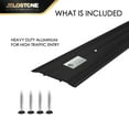 thumbnail image 6 of JELOSTONE 4''W x 1/4''H x 48''L Aluminum Door Threshold (Matte Black)- Door Saddle- ADA accessible Barrier Free- Fire Rated- Door Thresholds for Exterior Doors- B302A, 6 of 6