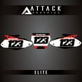 thumbnail image 2 of Attack Graphics Elite Number Plate Backgrounds for Honda CR250R 2005, 2 of 3