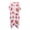 Cute Strawberry Print with Small Daisy Accents, variant on Distressed American Flag Kimono Cover Up - Lightweight Loose Beach Cardigan | Patriotic Swimwear Cover for Summer Vacation, Pool & Beach Trips