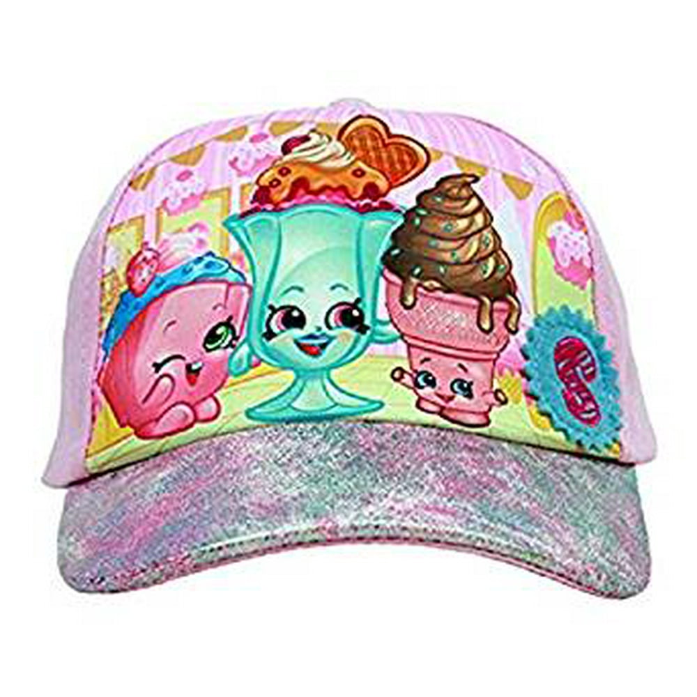 Shopkins Baseball Cap Shopkins Pink Youth/Kids Girls Hat 269569