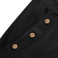 thumbnail image 5 of LEEYNEER Womens Cargo Capris with Pockets Casual Drawstring High Waist Straight Leg Loose Fit Cropped Sweatpants Summer Workout Joggers S-5XL, 5 of 5