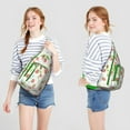 thumbnail image 4 of Strawberry Fruit Sling Bag Crossbody Backpack,Sling Backpack Adjustable Casual Shoulder Backpack for Travel Outdoor Activities, 4 of 4