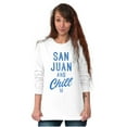 thumbnail image 4 of San Juan Puerto Rico Chill Vintage Long Sleeve TShirt Men Women Brisco Brands S, 4 of 5