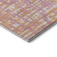 thumbnail image 3 of Addison Rugs Mayfield Premium Machine Washable Transitional Lines Pink Rectangle Rug, 5' x 7'6", 3 of 6