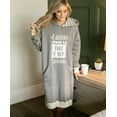 thumbnail image 5 of LazyOne Oversized Hoodie Sweatshirt, Comfortable Loungewear (Take A Nap, S/M), 5 of 7