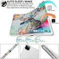 thumbnail image 3 of DuraSafe Cases iPad 2020 PRO 12.9 Inch 4 2021 5 2022 6 Gen [ 4th 5th 6th Generation ] A2378 A2461 A2379 A2462 A2229 A2069 A2232 A2233 Printed Slim Hard Shell Protective Stand Cover - Deer Print, 3 of 8