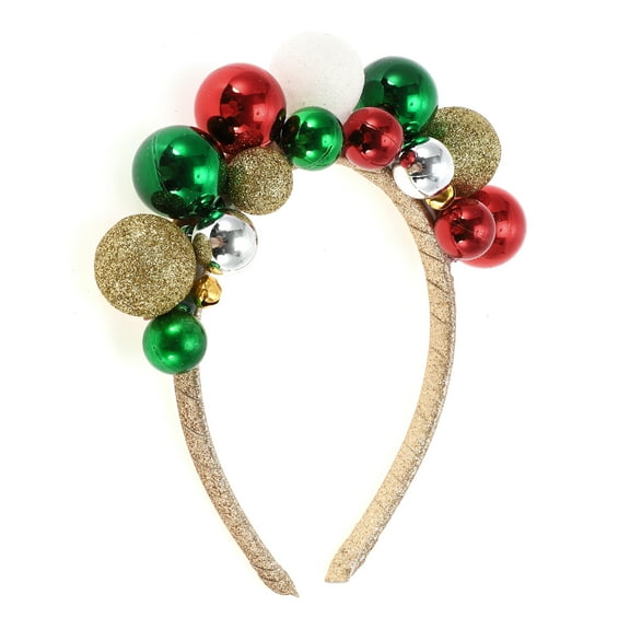 Unique Bargains 1 Pc Cute Ball Shape Headband for Halloween 4.72" Diameter Gold Tone
