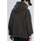 thumbnail image 4 of Sudadera con capucha de cuello alto para hombre, estilo hip hop, de forro polar, estilo urbano, de gran tamaño, 4 of 5
