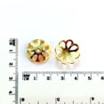 thumbnail image 2 of CG-328 18K Gold Overlay Bead Cap, 2 of 2