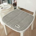 thumbnail image 4 of Qholemyo Plush Warm Cushion Solid Wood Stool Chair Cushion Office Sedentary Fart Cushion Home Dining Chair Cushion Butt Seat Cushion Chair Cushion, 4 of 6
