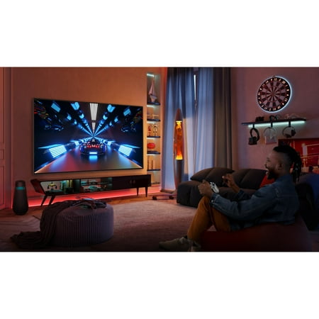 LG 75" Class QNED80 series LED 4K UHD QNED Smart webOS 23 w/ ThinQ AI TV - 75QNED80URA