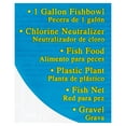 thumbnail image 3 of Aqua Culture Glass Fish Bowl with Starter Kit, 1 Gallon, 3 of 8