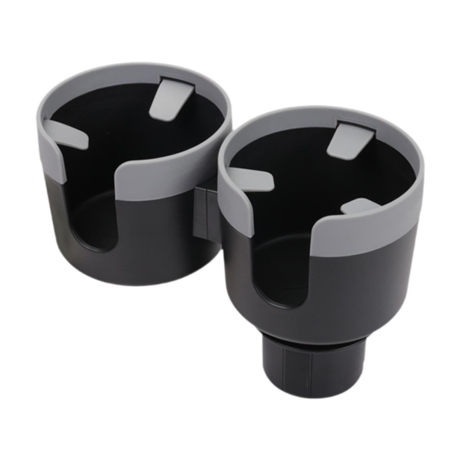 Nishiyuenyi Automotive Cup Holder Extender Car Interior Organizer Removable Car Drink Holder Grey