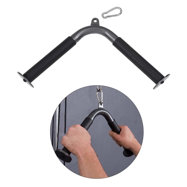 Poignée DASKING Double D Pour Machine à Câbles – Ergonomique, Antidérapant, Support 453 Kg