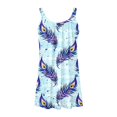 thumbnail image 5 of FVWITLYH Robes Boho pour Femmes Robe de Plage Femme Couleur Unie Sans Manches Dos Nu Camisole Mini Robe de Plage Robe de Fête Or,TG, 5 of 5