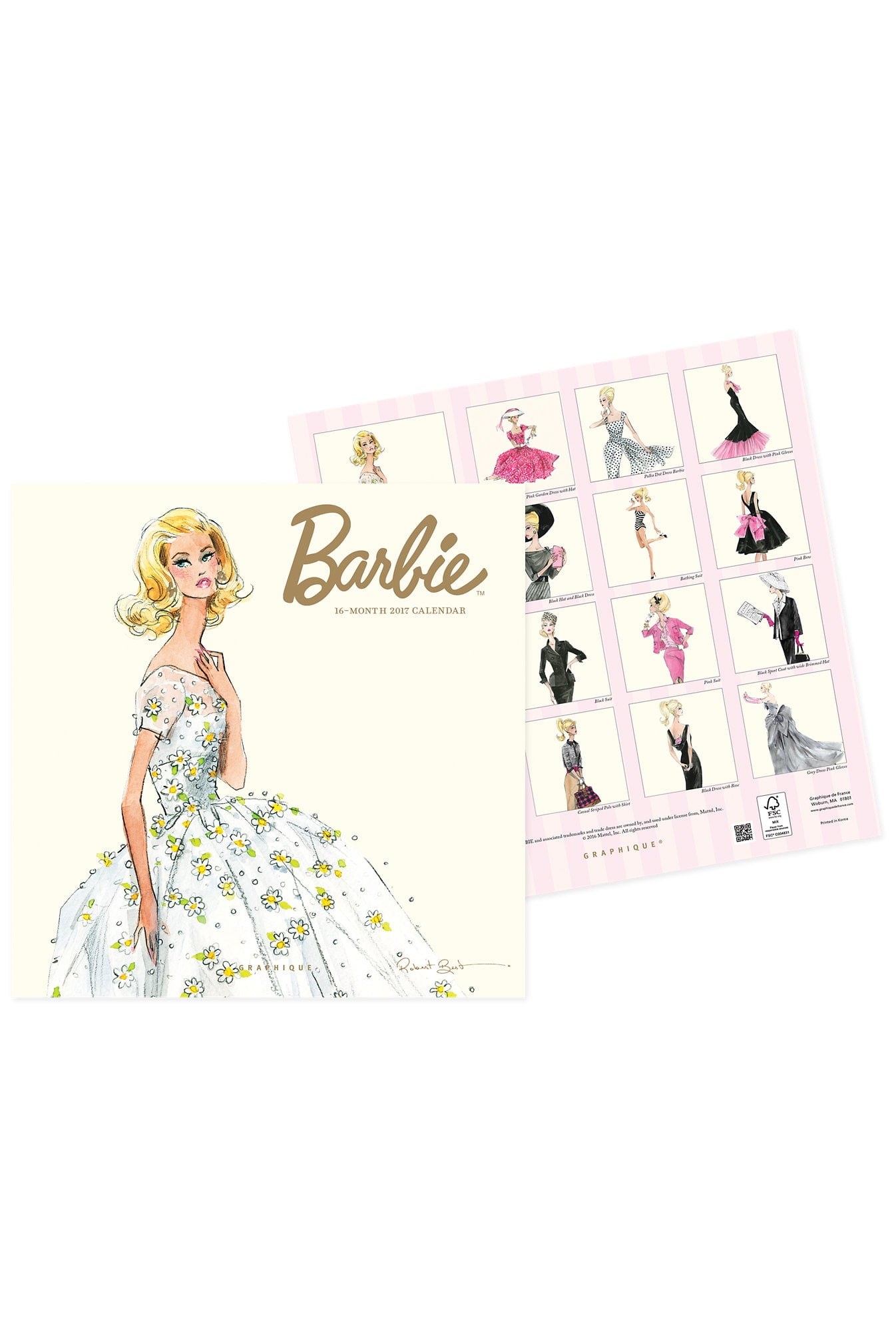 Barbie Style 12” Wall Calendar - Walmart.com Barbie Style 12” Wall Calendar - Walmart.com