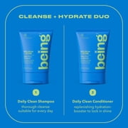 being NOURISH + SHINE Daily Clean Shampoo with Shea Butter and Aloe Extract 354 mL