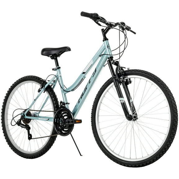 Huffy 26" Rock Creek Mountain Bike, Fits Riders 60"+, Teal, Adult, Women's