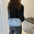 thumbnail image 4 of Bolso de bola de masa, bolso de mujer, bolso de hombro, bolso tejido de cuero PU, 4 of 5