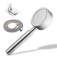 thumbnail image 1 of Pulsador de agua con ducha de acero inoxidable Pulsador de agua Aspersión Ajustado Ajustado Suministros de ducha Suministros de reemplazo Accesorios Plata, Conjunto Methold HA010028-04B, 1 of 6