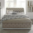 thumbnail image 2 of Magnolia Manor White King Uph Sleigh Bed, 2 of 9