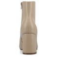 thumbnail image 4 of Journee Kit Stacked Heel Pointed Toe Inside Zipper Comfort Dress Booties, 4 of 9