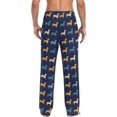 thumbnail image 2 of Top-kevin Multi- Dachshund Pajama Pants for Men PJs Bottoms Sleep Lounge Pants with Pockets, S M L XL XXL, 2 of 13