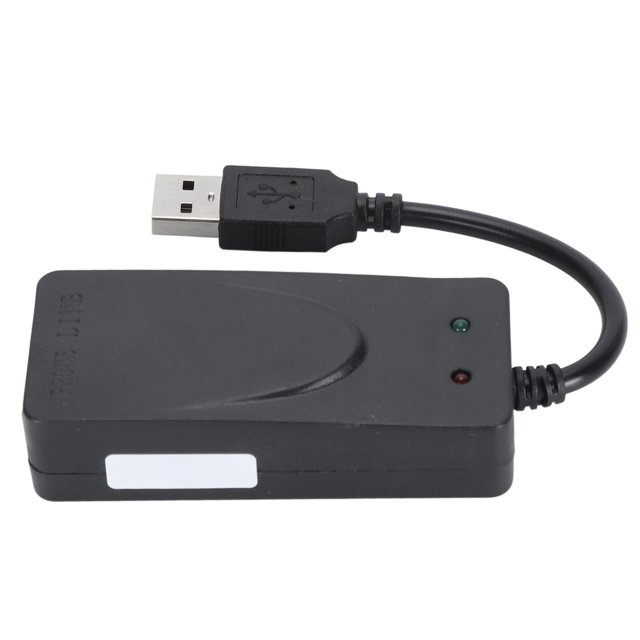 USB External Dial Up Fax Data Modem, 56K Reliable USB Fax Modem Dual RJ11 Ports Plug and Play Anti Thunder for Laptop for LINUX