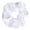 White, variant on Satin Rhinestone Scrunchie in Acrylic Diamond-Shaped Case, 1 Piece, White