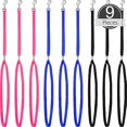 thumbnail image 1 of ccwmincc 9 Pcs Boucles de Toilettage pour Animaux Nylon Cordon de Retenue Réglable Fixe Corde de Sécurité pour Chien Chat pour Table de Toilettage pour Animaux Baignoire, 1 of 1