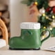 thumbnail image 4 of Taza de cerámica festiva con forma de bota, única y elegante, cómoda y práctica para café, té y bebidas calientes de Navidad., 4 of 6