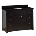 thumbnail image 1 of Imaginations Américaines 47,6 pouces W Vanity Set Noyer, 1 of 1