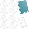 thumbnail image 1 of 10 soportes transparentes de acrílico para libros, álbumes de fotos y folletos. Diseño plano, forma N/C., 1 of 6