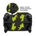 thumbnail image 4 of Daiia Cute Cartoon Dinosaurs Green Silhouette Luggage Cover, Thickened Washable Travel Luggage Covers, Elastic Unique Baggage Covers for 18-20 inch Luggage-X-Large, 4 of 9