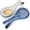 Blue, variant on Kook Ceramic Spoon Rests , Set of 2 , Aqua