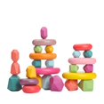 thumbnail image 1 of Bloques apilables OESSUF Stacking Rocks, piedras de equilibrio, 26 unidades, 1 of 7