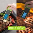 thumbnail image 6 of TruTemp Compact Battery Powered Digital Folding Meat Thermometer with Carabiner Clip, Green, 6 of 10