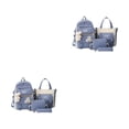 thumbnail image 3 of Mochilas escolares antisísmicas Sonducket impermeable alta capacidad para niños azul, 3 of 6