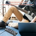 thumbnail image 4 of ROWIN 3-in-1 Guitar Multi Effects Pedal Delay/Ocean Verb/Distortion Aluminum Alloy Shell with True Bypass Function Portable Electric Guitar Effect Pedal, 4 of 6