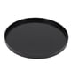 thumbnail image 1 of Bandeja de madera para servir de 11,8 pulgadas, madera resistente, simple, elegante, redonda, multifunción, bandeja de té de madera para cafetería, oficina, mesa de comedor, color negro, 1 of 8