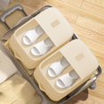 thumbnail image 4 of Uuiauoio Breathable Visible Travel Shoe Bag Organizer with Water-Repellent Fabric and Mesh Window for Luggage Attachment, Durable Lining Storage Cover for Travel, Gym, and Daily Shoe Protection, 4 of 7