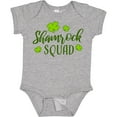 thumbnail image 3 of Inktastic Shamrock Squad with Four Leaf Clovers Boys or Girls Baby Bodysuit, 3 of 5