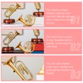 thumbnail image 2 of Weiweiguan 1pc Trumpet Shaped Creative Rotating Musical Box Desktop Decorative Melody Box, 2 of 7