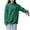 A-Green, variant on Oversized Sweatshirt for Women Round Neck Fall And Winter Sweatshirts Long Sleeve Turtleneck Velvet Sweatshirt