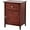Cherry, variant on Glory Furniture Izzy 1 Drawer 1 Door Nightstand in Cherry