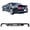 Gloss Black, variant on Ikon Motorsports Rear Bumper Lip Fits 2015-2017 Ford Mustang GT V6, GT500 Style Matte Black PP Rear Lower Spoiler Air Dam Chin Valance Splitter 4PCS