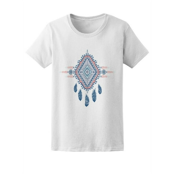Ethnic American Dreamcatcher T-Shirt Women -Image by Shutterstock, Female Large