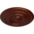thumbnail image 3 of Ekena Millwork 15 3/4"OD x 1 3/8"P Artis Ceiling Medallion (Fits Canopies up to 6 7/8"), Hand-Painted Antique Copper, 3 of 5