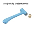 thumbnail image 4 of braveheart Copper Hammer with Handle Bracelet Ring Bangle Making Tool Jewelry Hammers Handmade Accessory Professional, 4 of 6